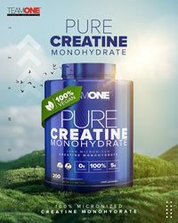 TeamOne Life - PURE CREATINE MONOHYDRATE