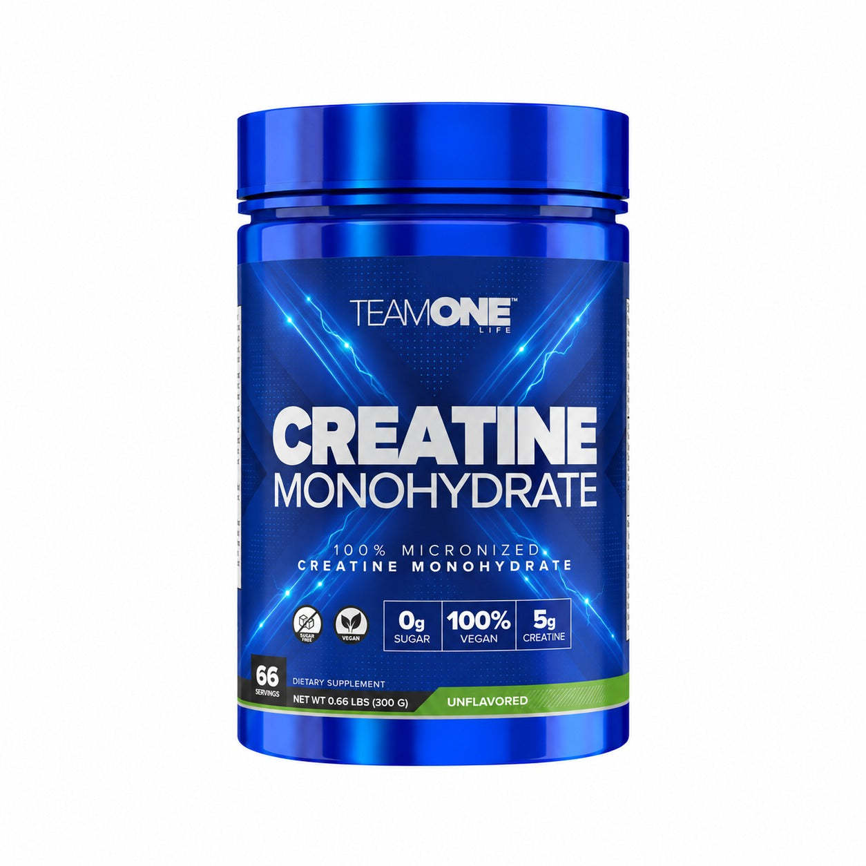 TeamOne Life PURE CREATINE MONOHYDRATE