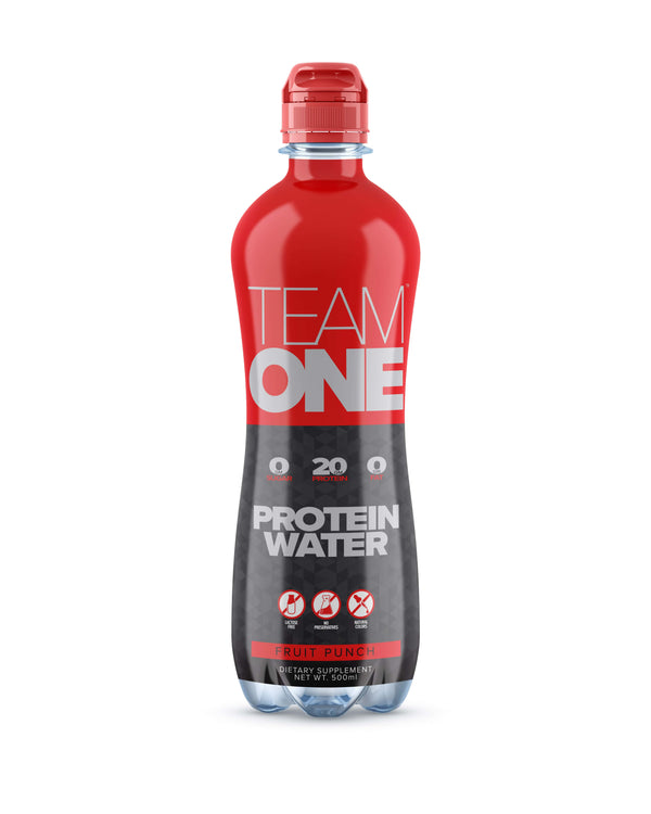 TeamOne RTD protein water 500ML/12 PCS