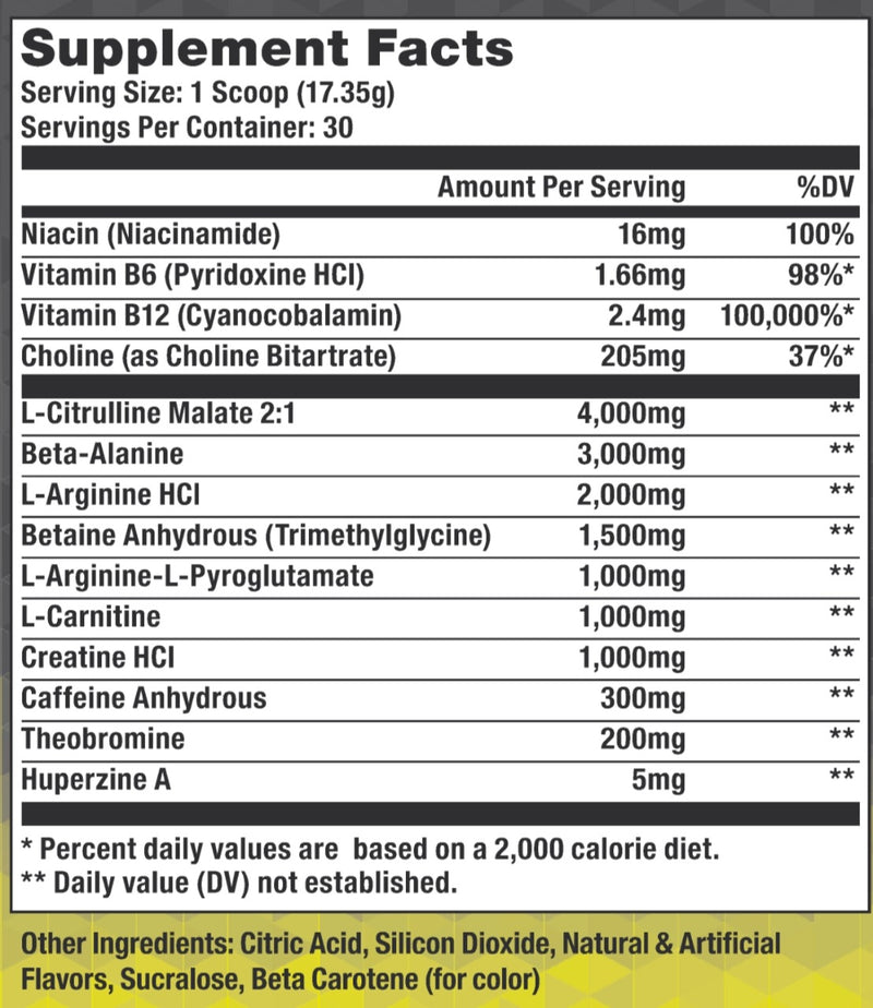 TeamOne P14 Extreme Pre-Workout